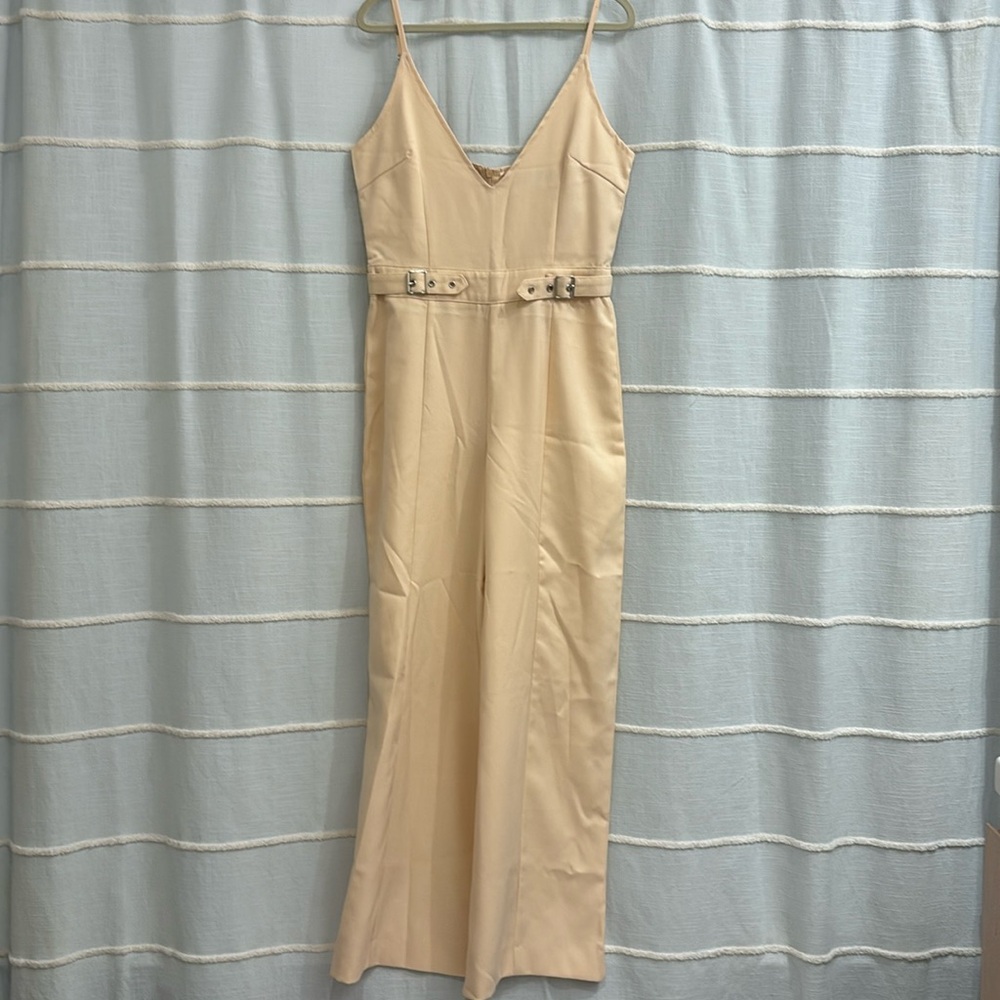 Nasty Gal blush jumpsuit